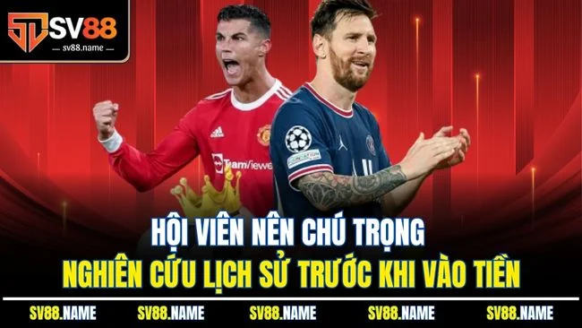 Hội viên nên chú trọng nghiên cứu lịch sử trước khi vào tiền